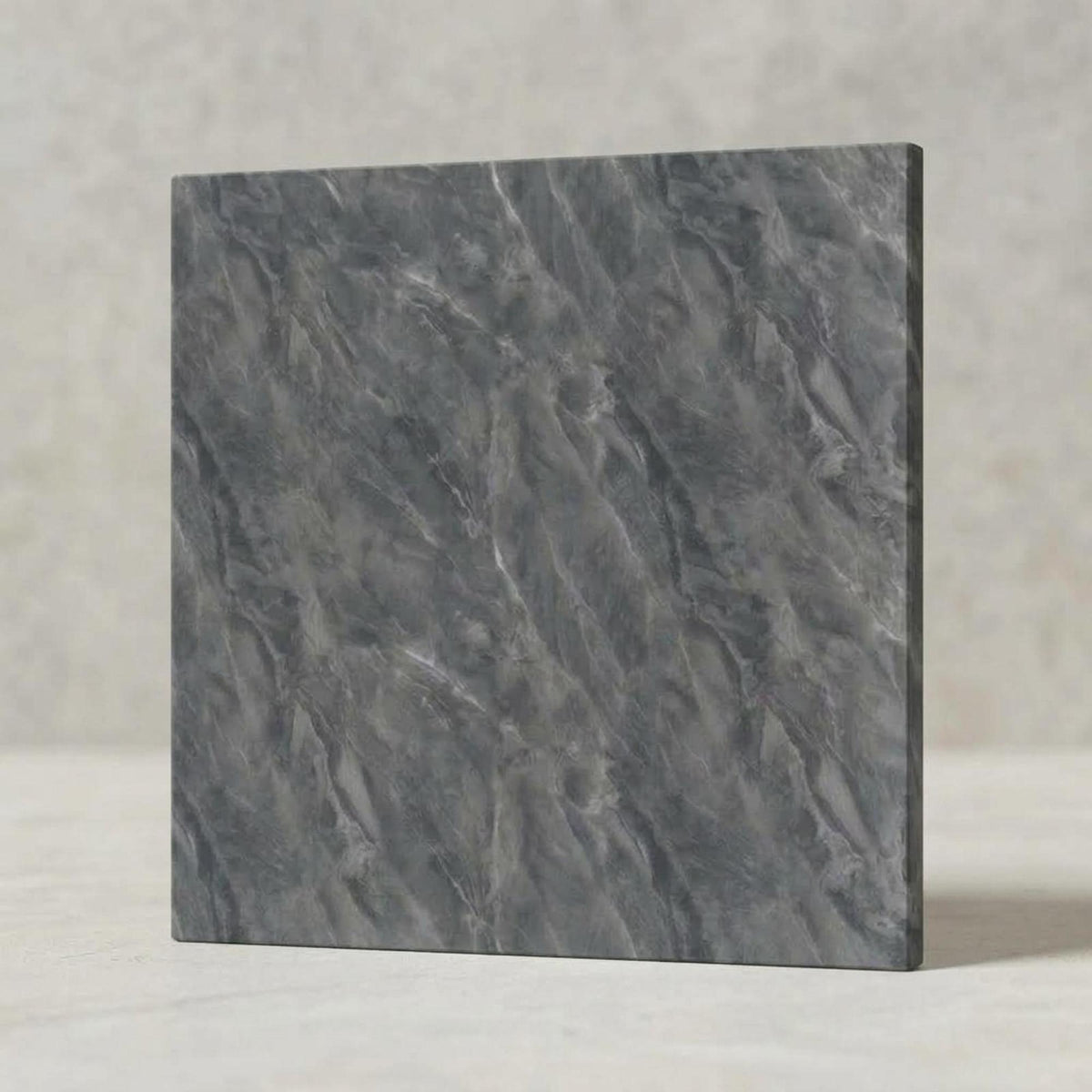 SOGA Peel & Stick Floor and Wall Tiles 60 x 60cm 10 Pack Grey Faux Marble