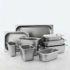 Gastronorm GN Pan Full Size 1/3 GN Pan 10cm Deep