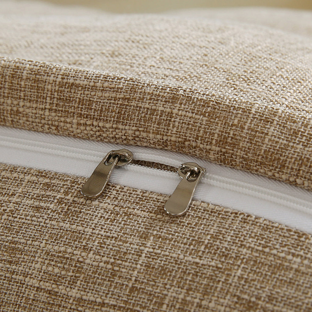 180cm Beige Wedge Bed Cushion