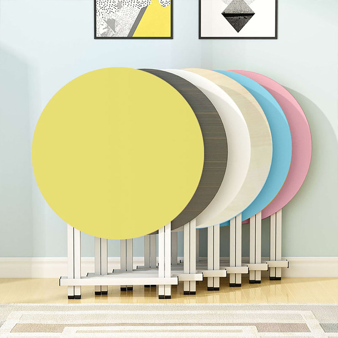 Yellow Round Dining Table