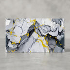 SOGA Peel & Stick Floor and Wall Tiles 30 x 60cm 10 Pack Blue Agate Faux Marble