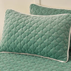 153cm Green Wide Mattress Cover  Clover Design