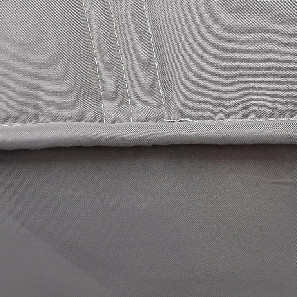 153cm Grey Wide Mattress Cover
