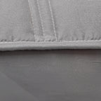153cm Grey Wide Mattress Cover