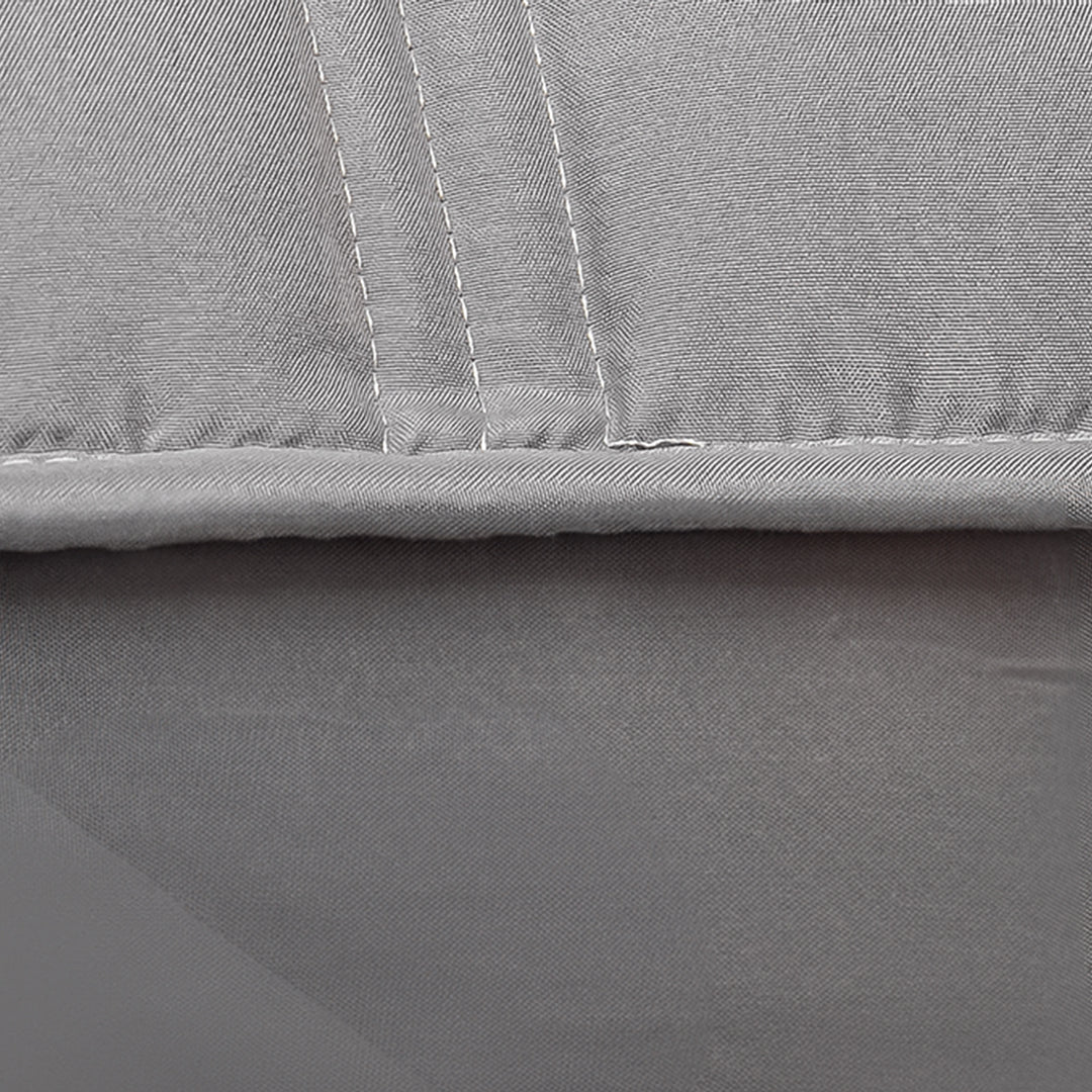 153cm Grey Wide Mattress Cover