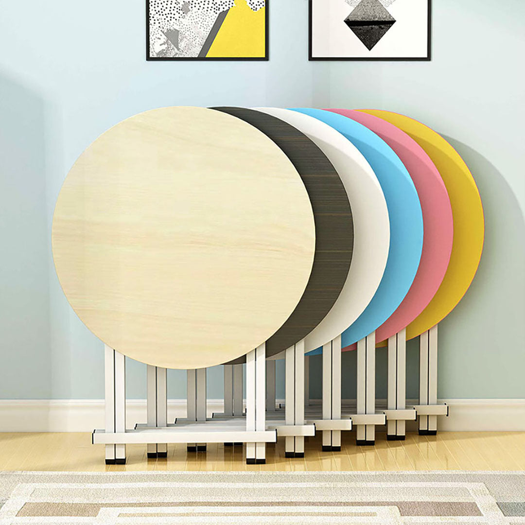 Maple Grain Round Dining Table