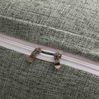 SOGA 100cm Light Grey Wedge Bed Cushion