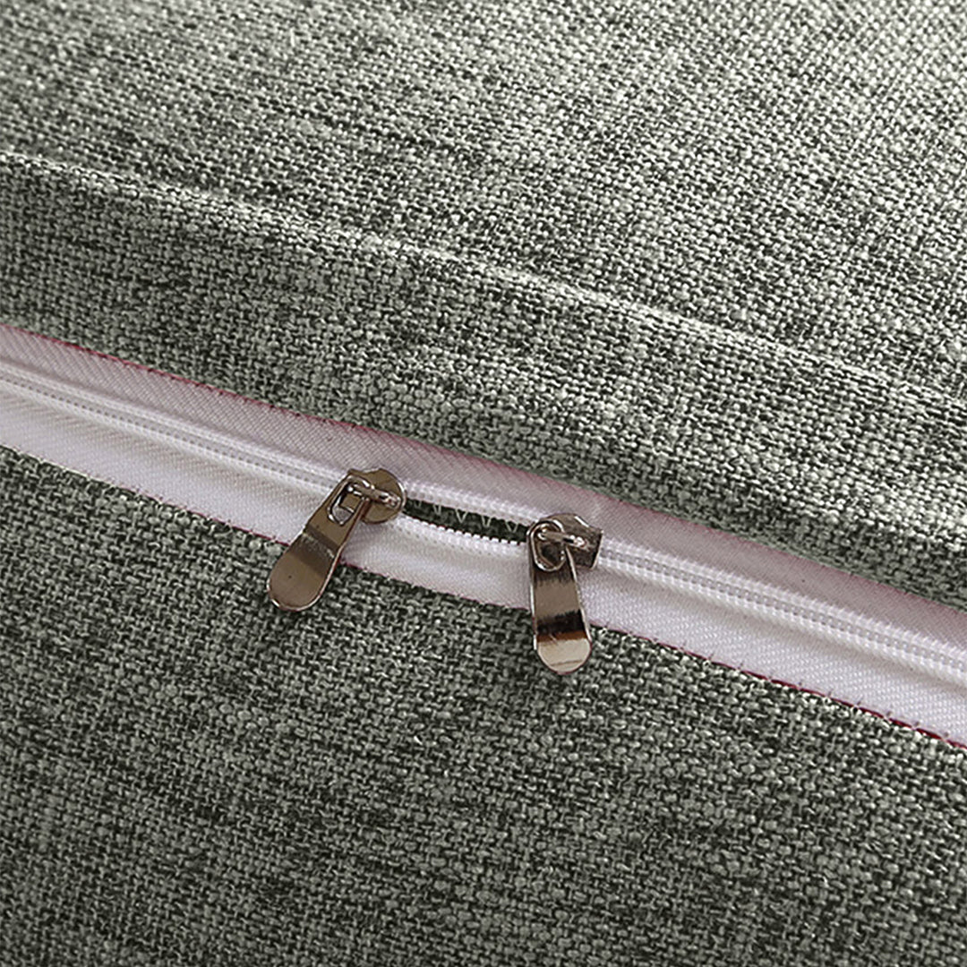 SOGA 100cm Light Grey Wedge Bed Cushion