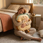 Smiley Face Toast Bread Cushion