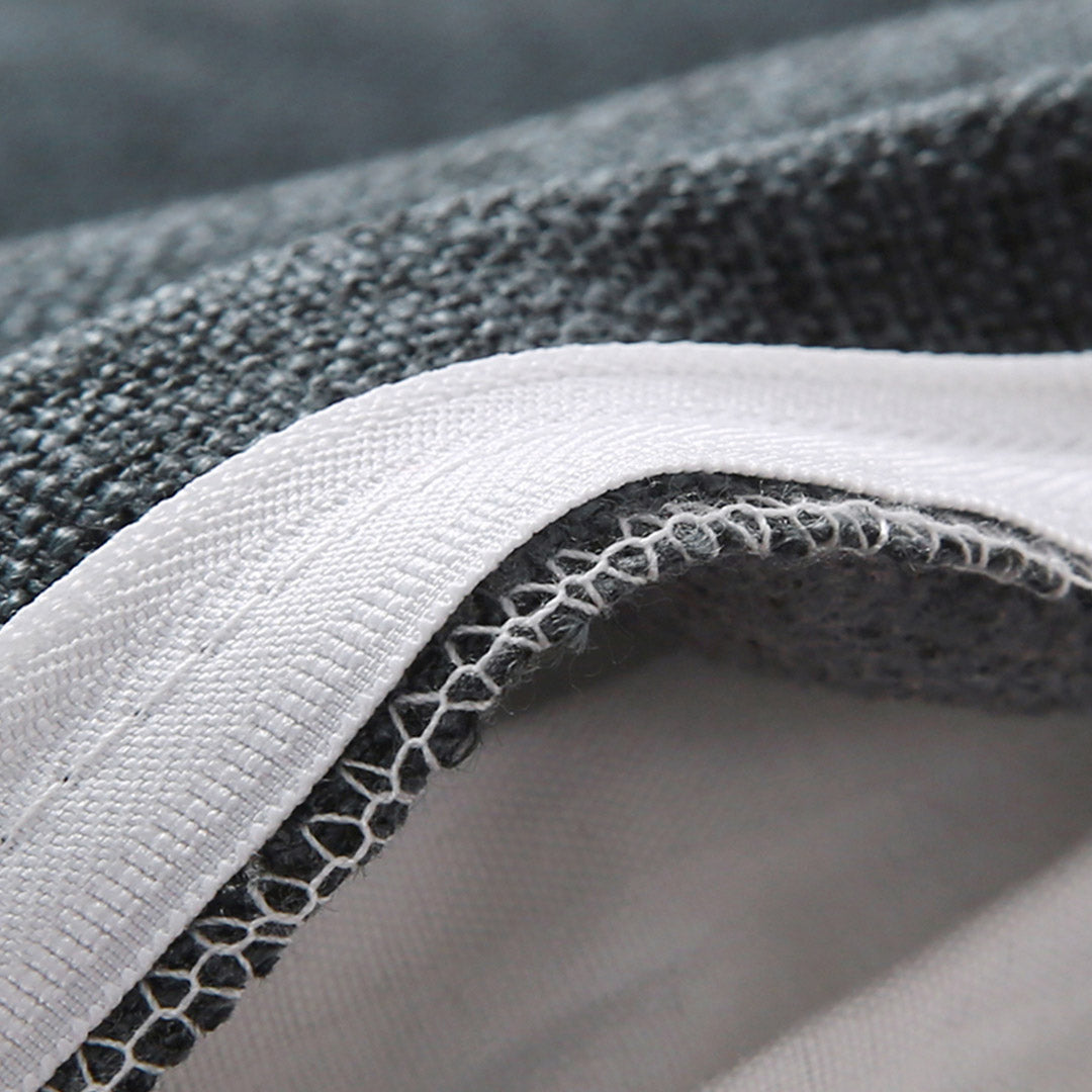 150cm Dark Grey Wedge Bed Cushion