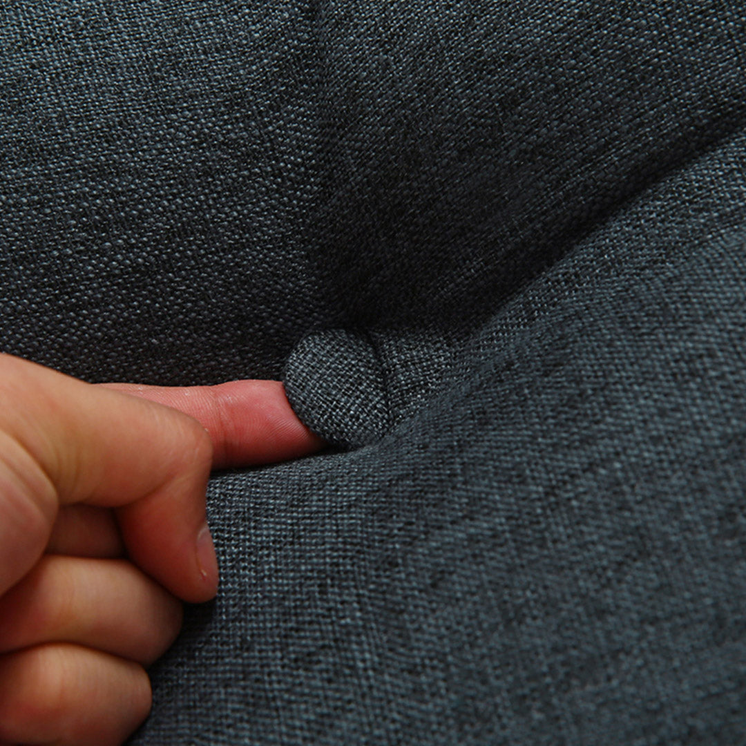 150cm Dark Grey Wedge Bed Cushion