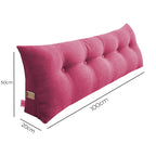 SOGA 100cm Pink Cushion Pillow