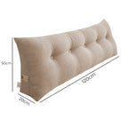 Soga 120cm  Beige Triangular Wedge Bed Pillow