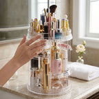 360 Degree Rotating Makeup Organiser Cosmetics Holder