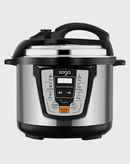 SOGA Electric Stainless Steel Pressure Cooker 6L Multicooker 16