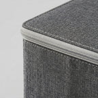 SOGA (30x20x13cm) Grey Fabric Storage Box Home Organizer (Small)