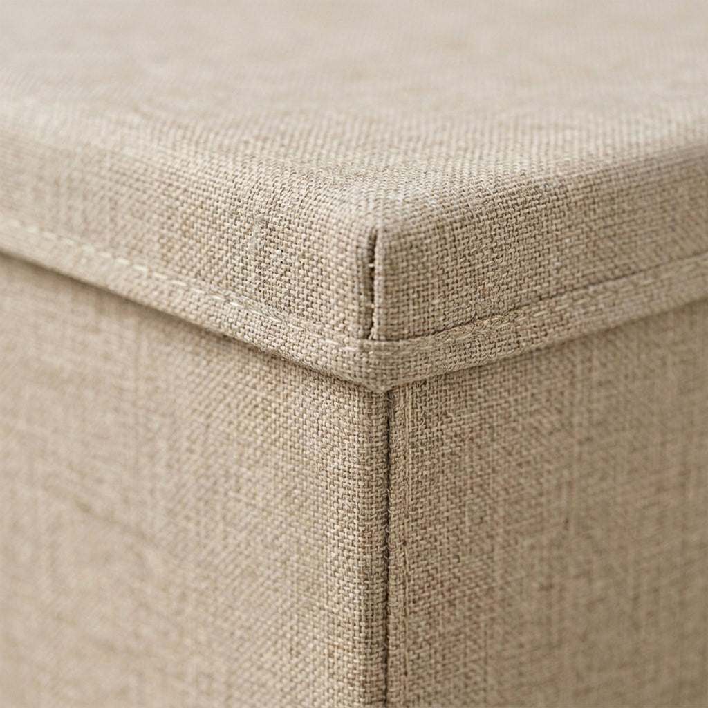 SOGA (60x42x40cm) Khaki 108L Fabric Storage Box Organizer