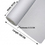 SOGA 40x300cm Transparent EVA Cabinet Shelf Liner Mat