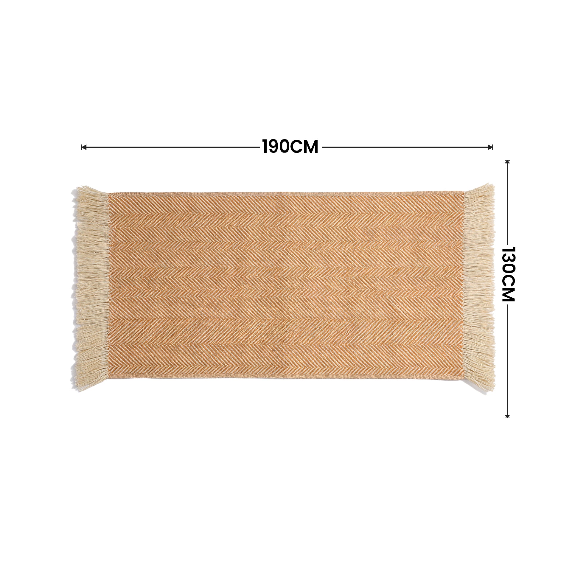 SOGA Mustard Yellow Polyester Throw Blanket Soft Cozy Sofa Bed