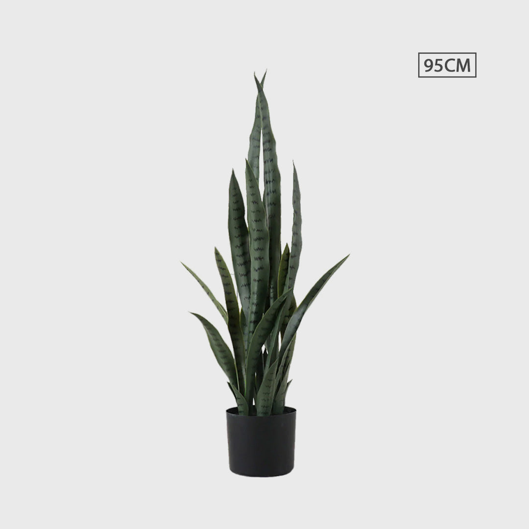 95cm Artificial Indoor Snake Sansevieria Plant
