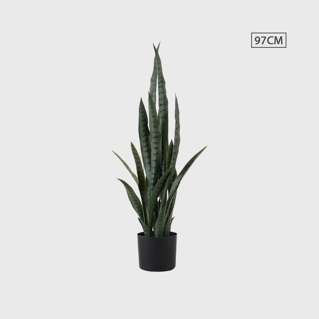 97cm Artificial Indoor Snake Sansevieria Plant