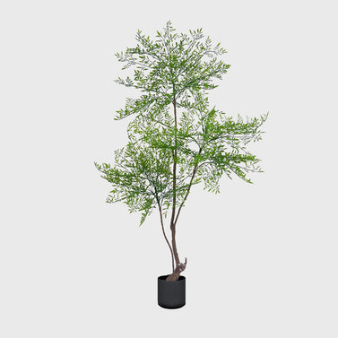 SOGA 150cm Nandina Heavenly Bamboo Tree Artificial Plant Home Accent Decor