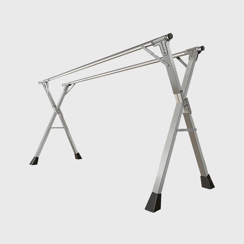 2.4m Portable Standing Clothes Drying Rack
