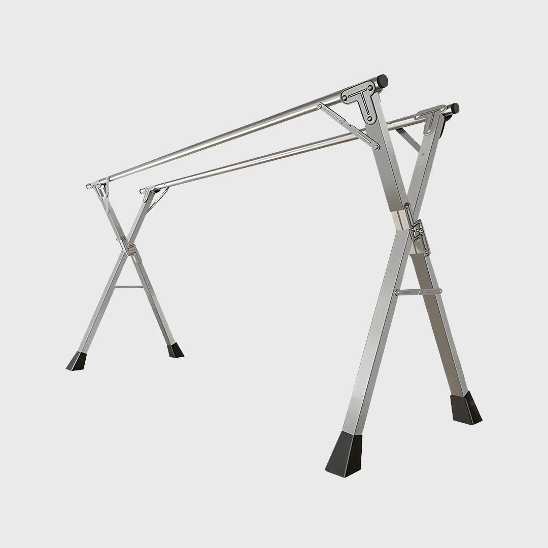 2.4m Portable Standing Clothes Drying Rack