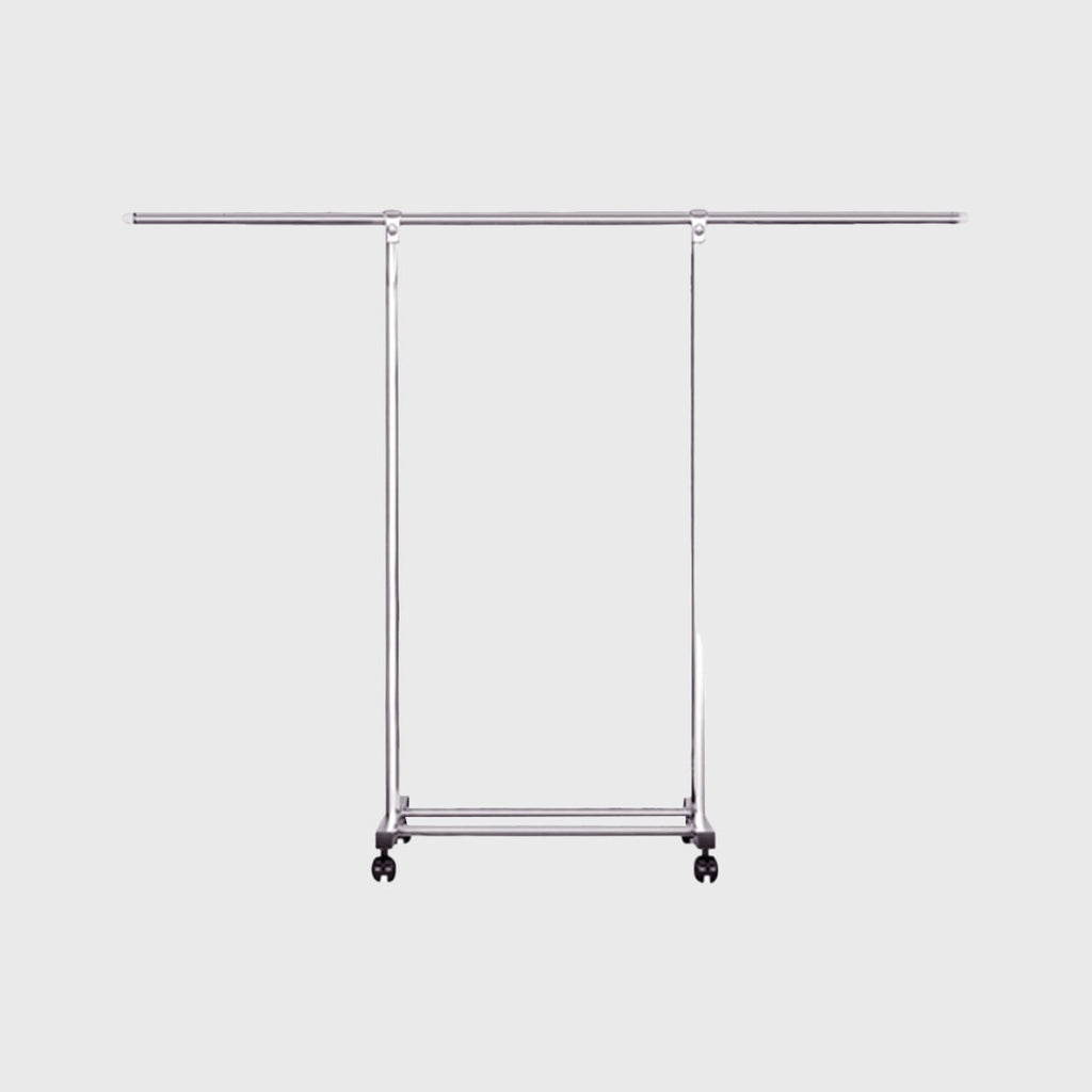 SOGA 180cm Stainless Steel Floor-Standing Clothes Rack - Durable and Space-Saving Laundry Organizer