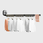127.5cm Wall-Mounted Clothing Dry Rack Retractable  Hanger