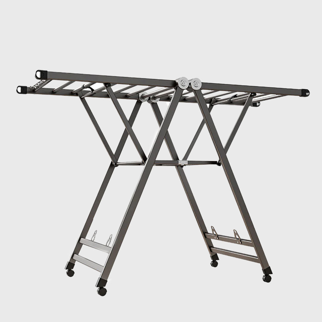 1.4m Portable Wing Shape Clothes Drying Rack