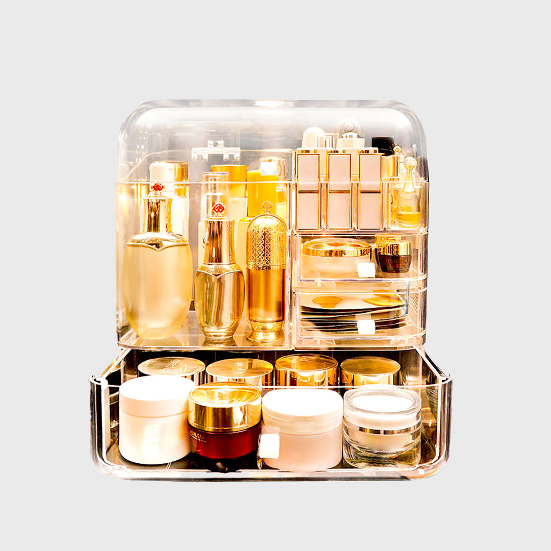 Transparent Cosmetic Storage Box