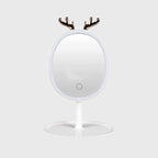 White Antler LED Light Makeup Mirror