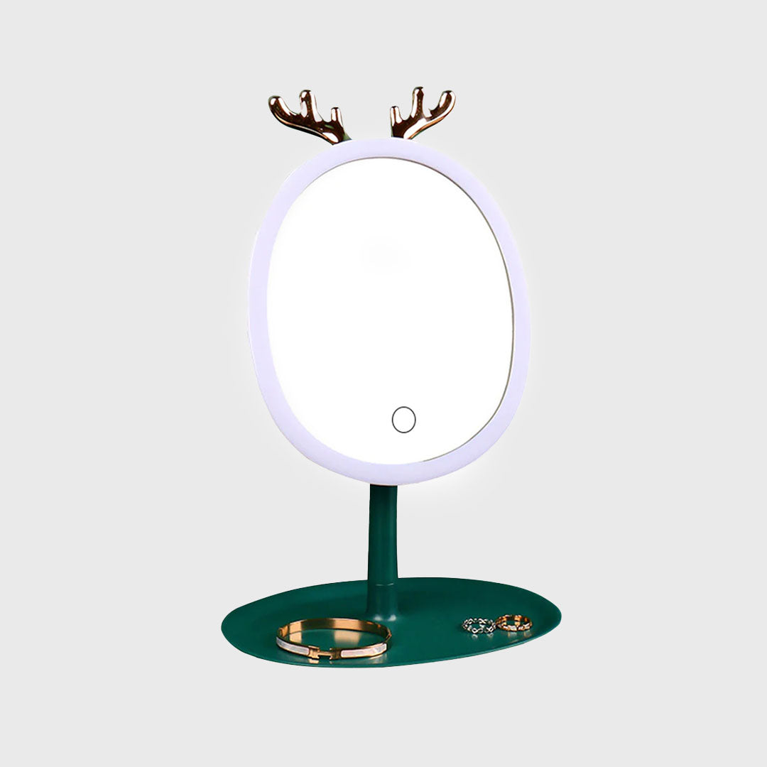 Green Antler LED Light Makeup Mirror