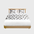 1.5m Bed Light Luxury Zebra Vintage Bed Scarf Runner Bedding Tail Pad Flag For Home Hotel Set of 3