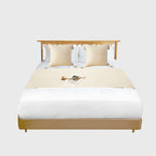 1.5m Bed Vintage Scarf Runner Bedding Tail Pad Flag For Home Hotel Set of 3