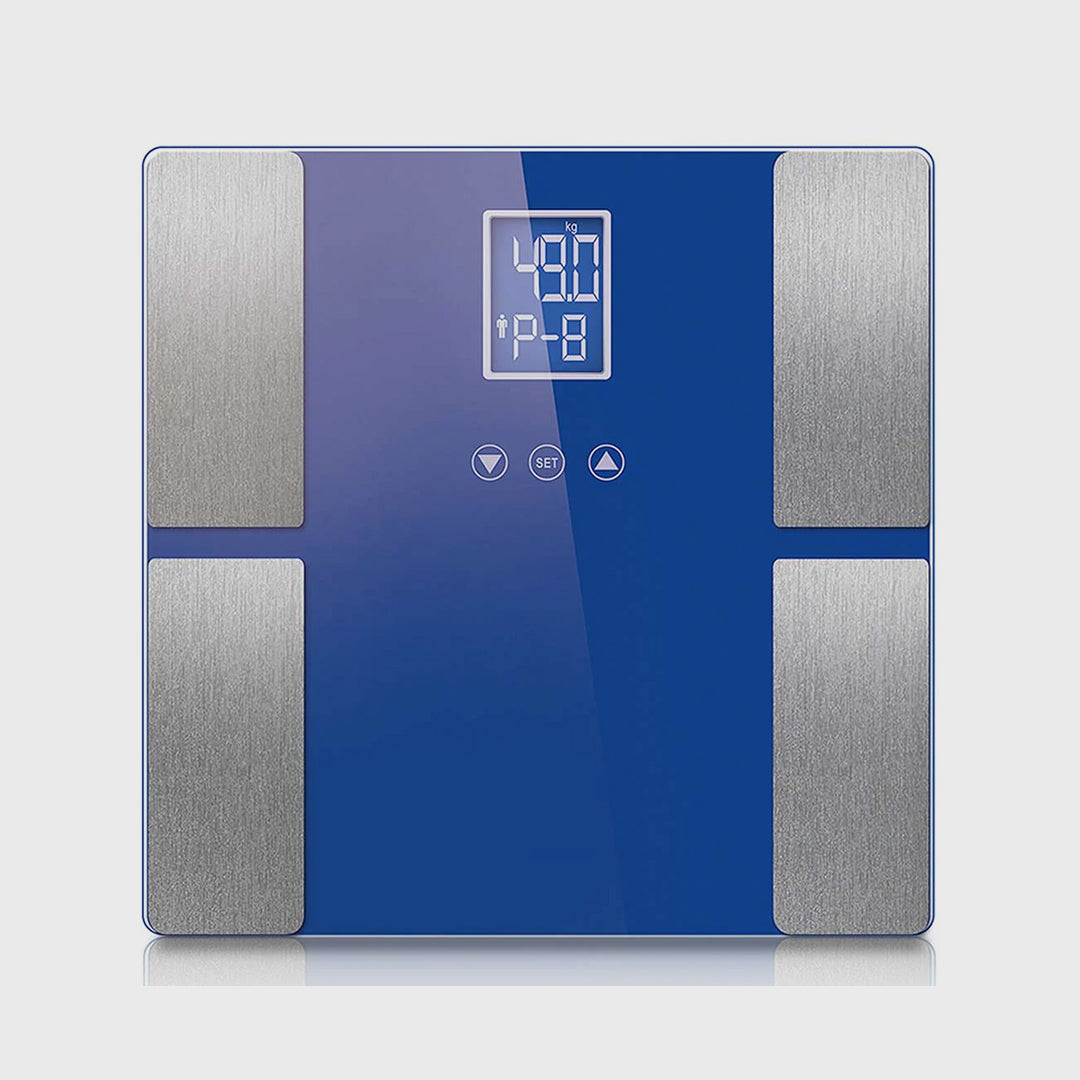 Digital Glass LCD Scales Blue