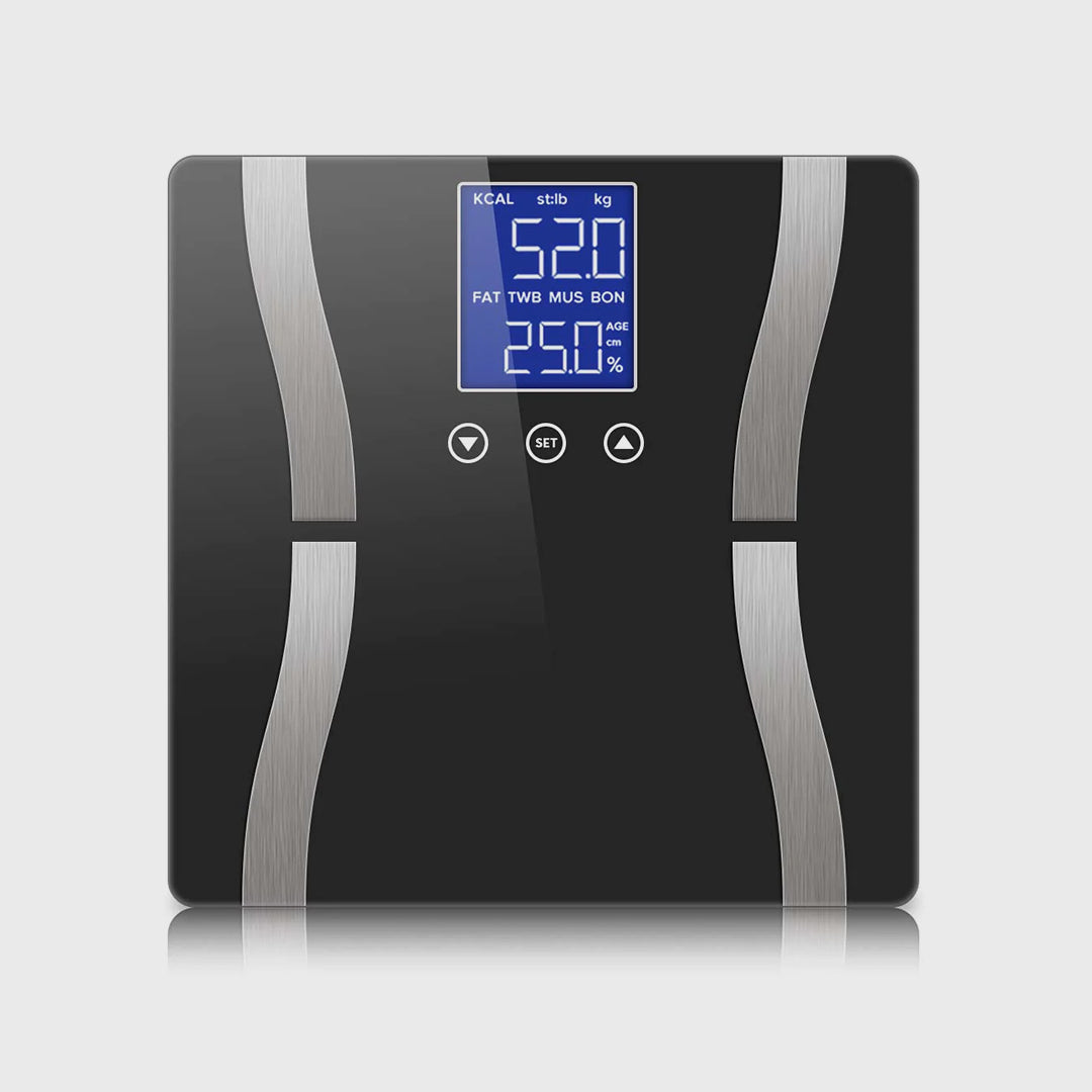 Digital Body Fat Scale Black