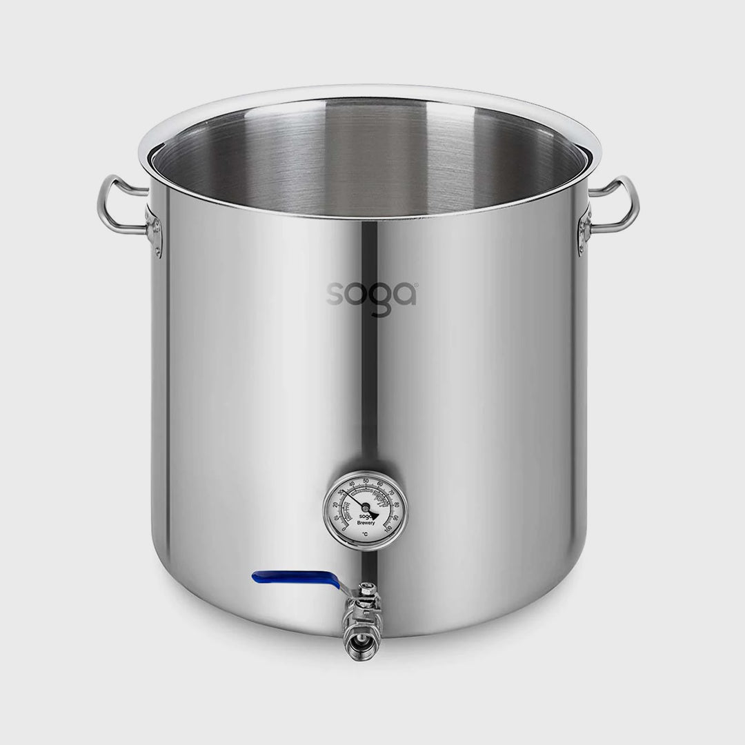 SOGA Stainless Steel 33L Brewery Pot No Lid 35*35cm
