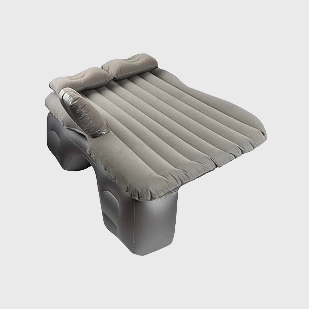 Grey Stripe Inflatable Car Mattress
