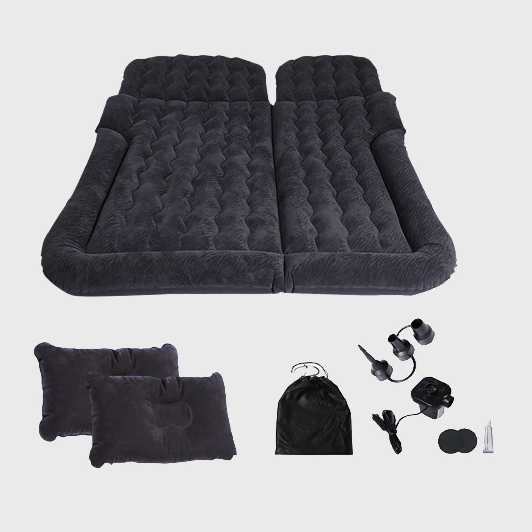 Black Inflatable Car Boot Mattress