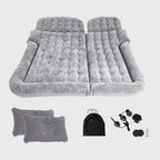 Grey Inflatable Car Boot Mattress