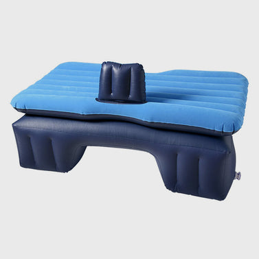 Portable Inflatable Car Mattress Air Bed Blue