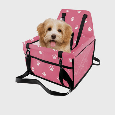 Waterproof Car Seat Pet Booster Pink