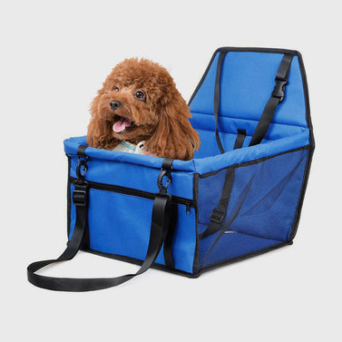 Waterproof Car Seat Portable Dog Carrier Bag Blue