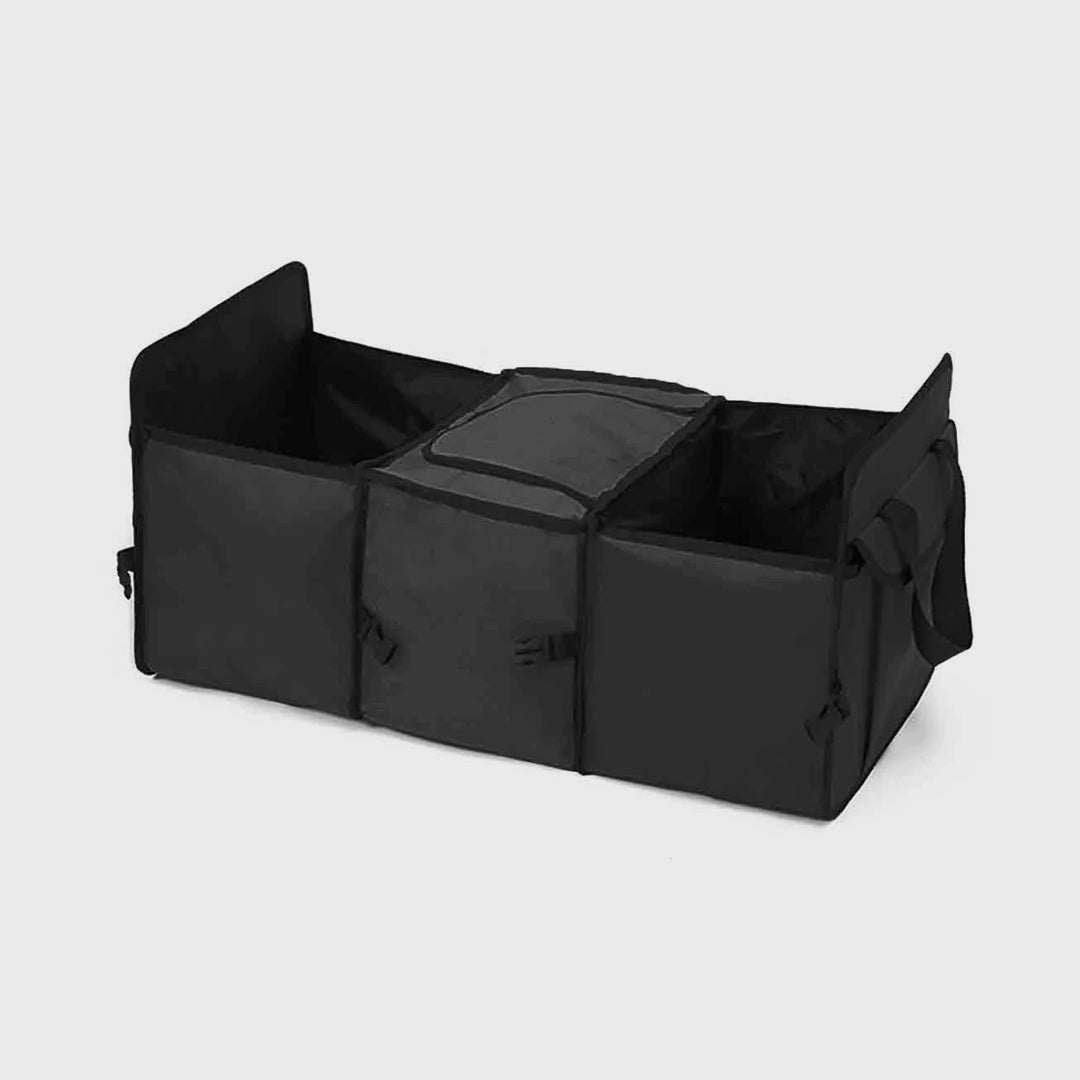 Car Portable Storage Box Multi-function Organizer Black