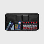 High Quality Leather Car Back Seat Organizer Interior Accessories Black