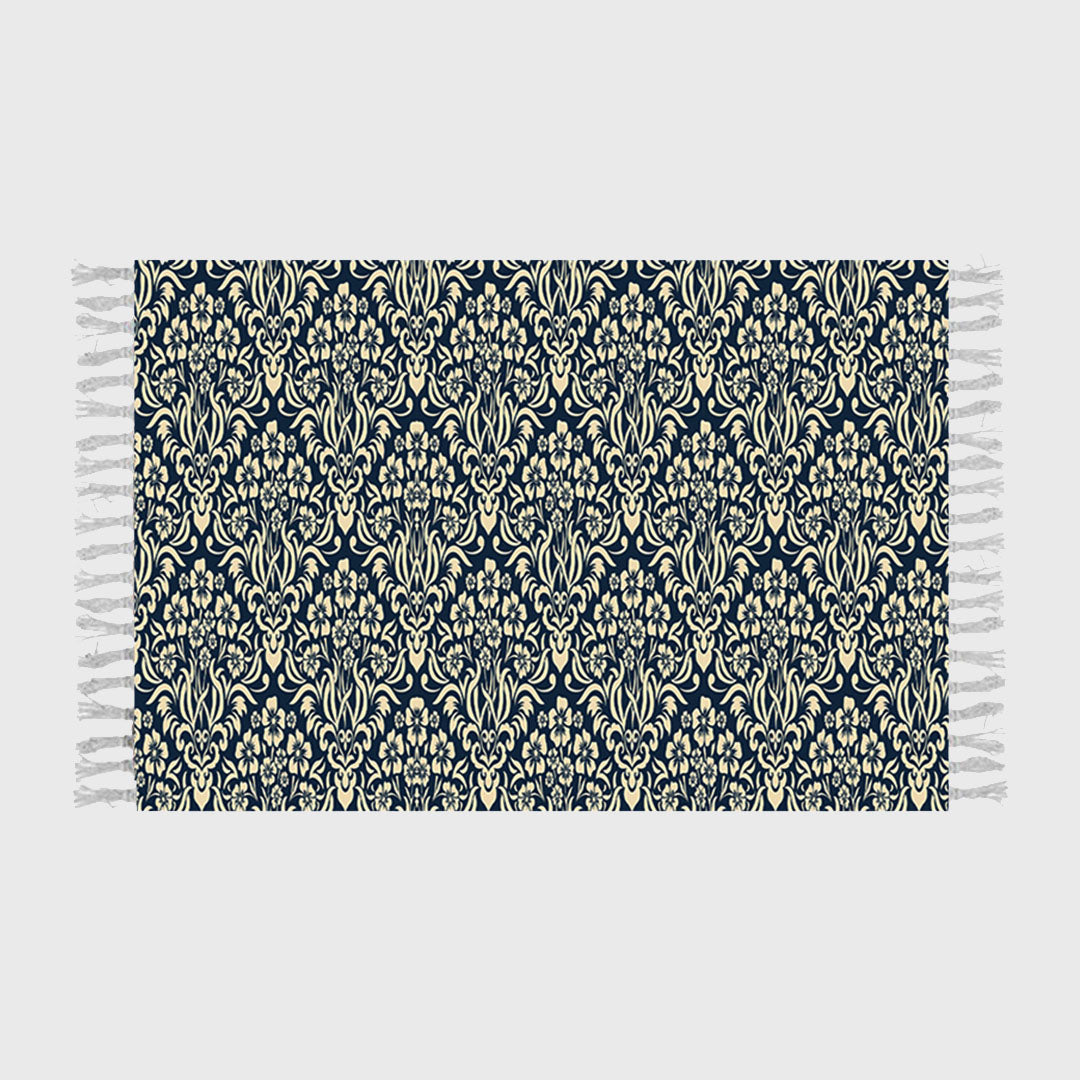 SOGA 90cm Cotton Polyester Vintage Area Rugs Living Room Hallway Floor Kitchen Home Decor