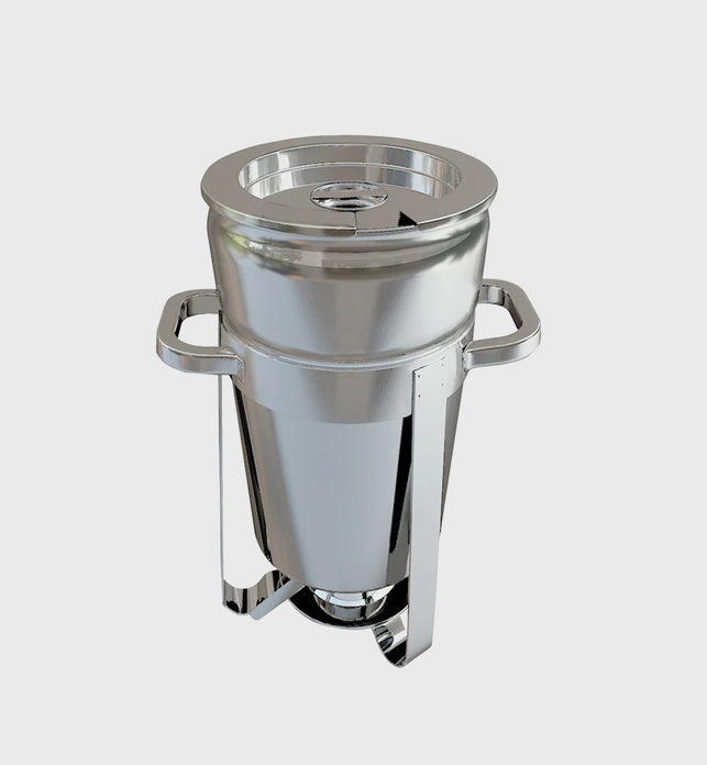 11L Round Stainless Steel Marmite Chafing Dish