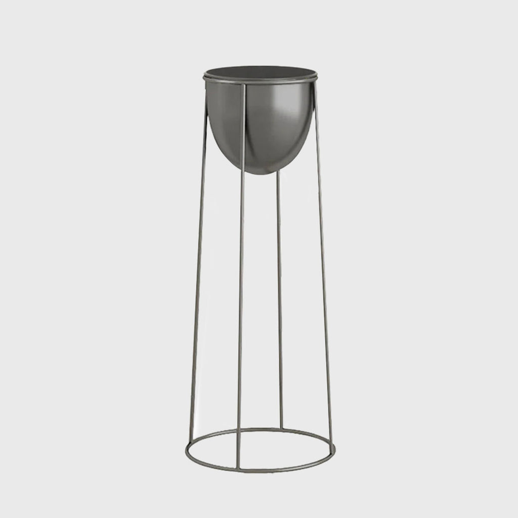 50CM Round Wire Metal Black Pot Holder Rack